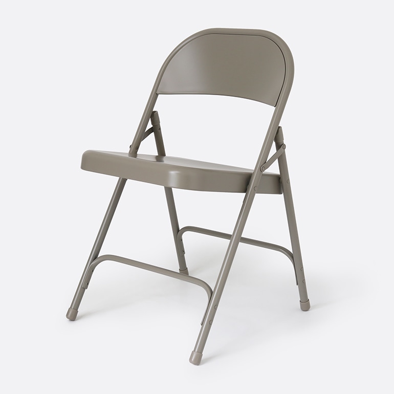TUBULAR STEEL FOLDING CHAIR BEIGE 通販｜DUPON35