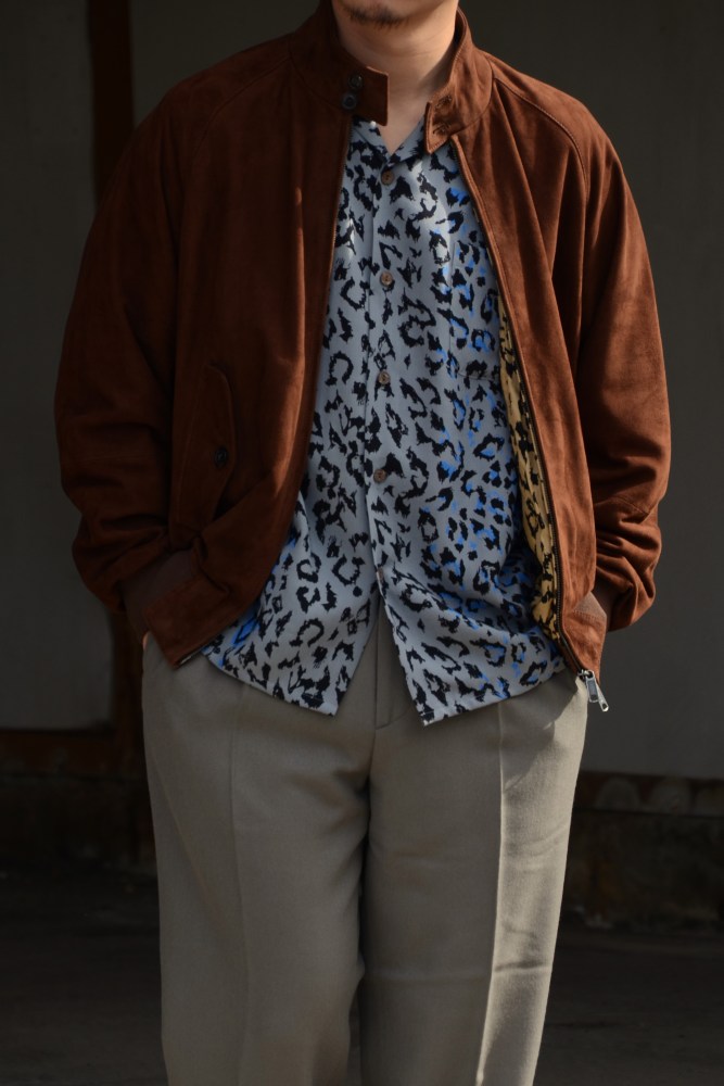 WACKO MARIA/ワコマリア】BARACUTA / G9 SUEDE LEATHER HARRINGTON