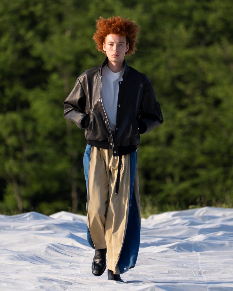 YOKE/ヨーク】 Cracked Leather Flight Jacket (BLACK) YK26SS01156Bの通販