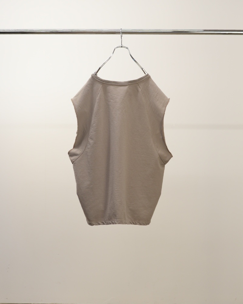 ANCELLM｜FADED SLEEVELESS T-SHIRT (BLACK) ANC-CT142の通販