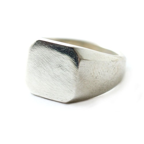 SV HEAVY SIGNET RING の販売【CHARCOAL*GREEN】公式オンラインストア