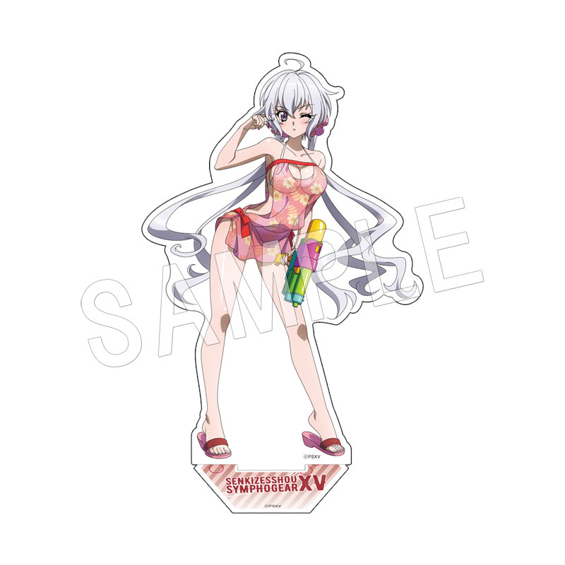 戦姫絶唱シンフォギアXV 大きめアクリルスタンド SEASIDE BATTLE Ver