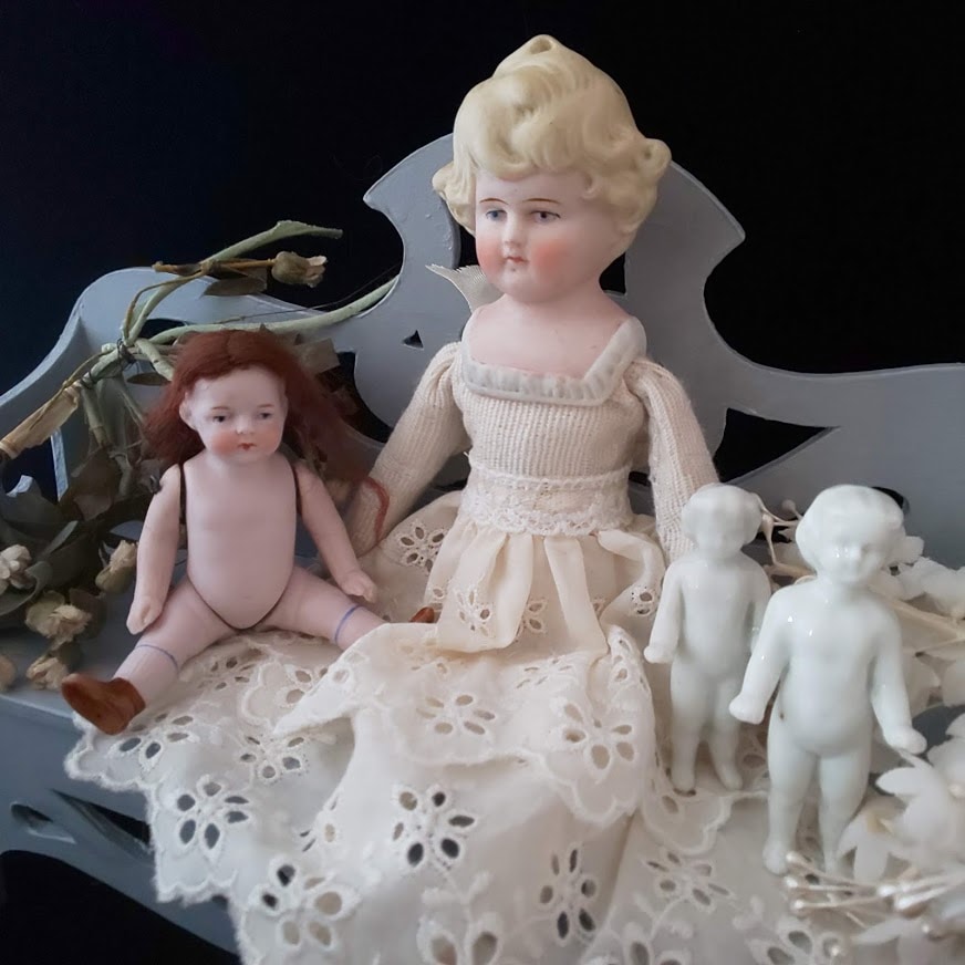 ビスク ヘッド ドール チャイナヘッド パリアン 凝ったモールド