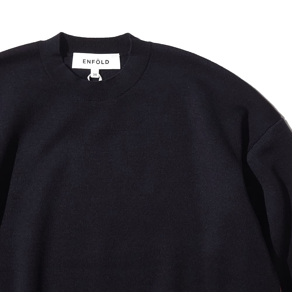 ENFOLD(エンフォルド) LAYERED KNIT PULLOVER - COLDBECK ONLINE