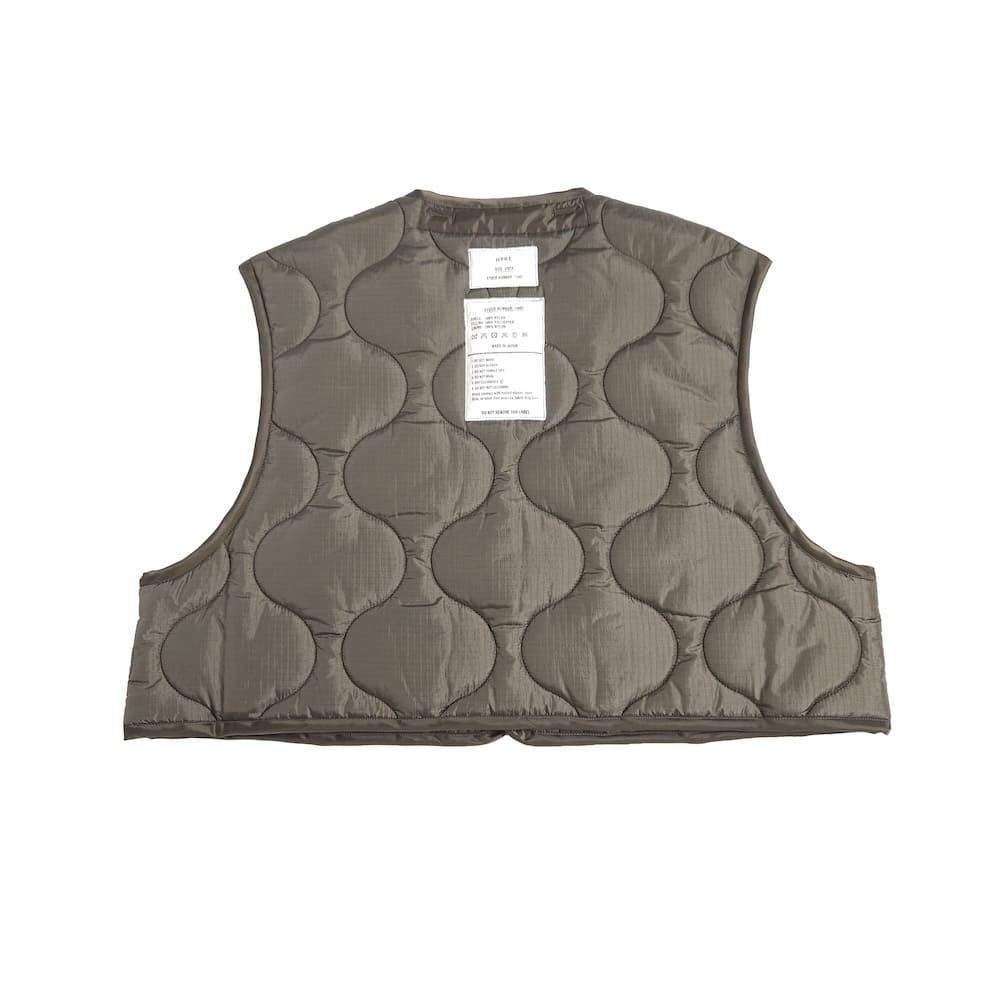SALE】HYKE(ハイク) QUILTED CROPPED VEST - COLDBECK ONLINE（コール