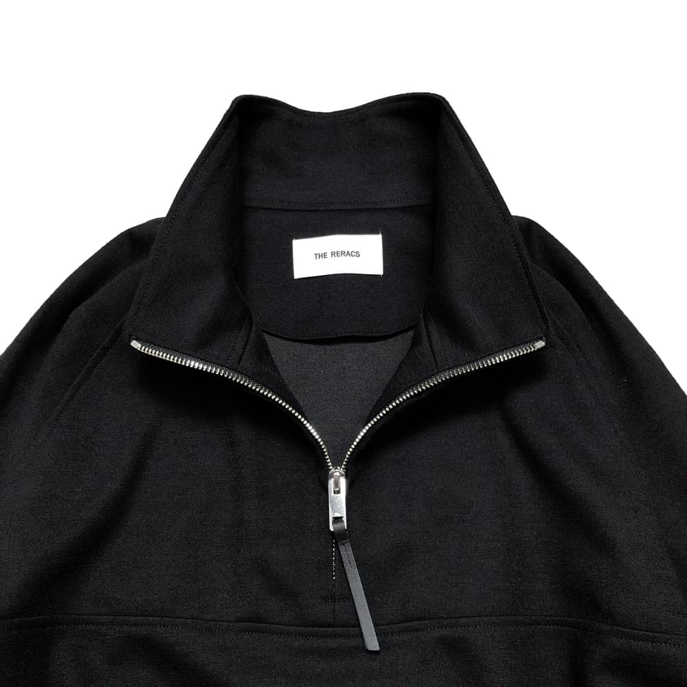 SALE】THE RERACS(ザリラクス) HALF ZIP STAND COLLAR PULLOVER