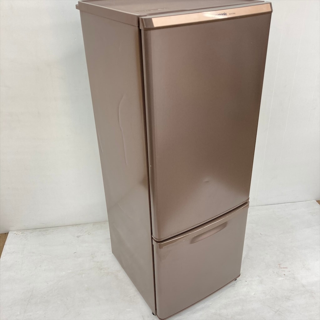 中古 168L 2ドア冷蔵庫 人気のブラウンカラー パナソニック NR-B178W-T