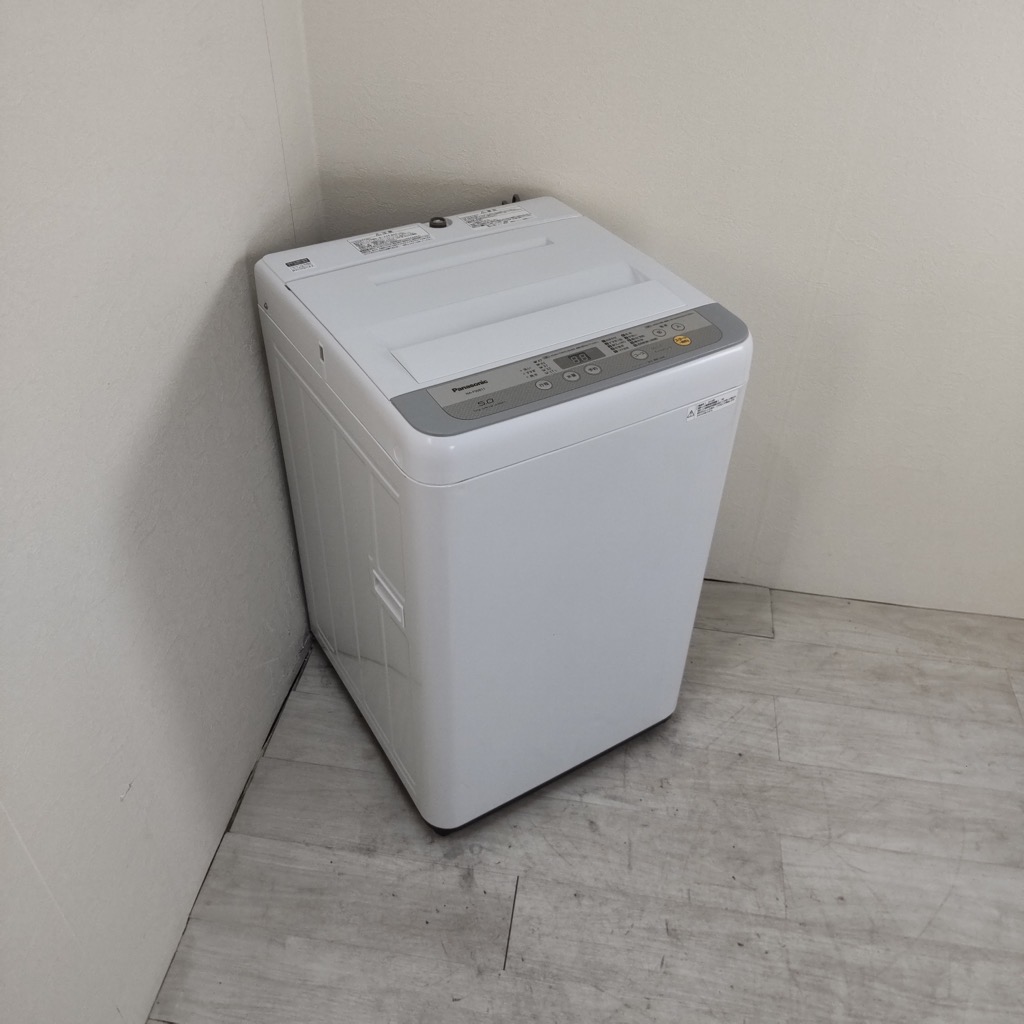 Panasonic 洗濯機 5.0kg Panasonic 2021年製 人気 全自動洗濯機 NA-F50BE8