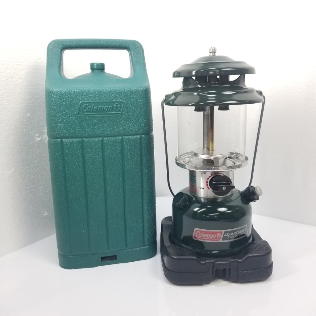 中古 Coleman コールマン ツーマントルランタン 286・288 ホワイト