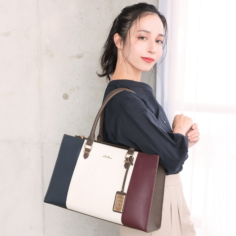 Clelia | バッグ,トートバッグ |トリコロール2wayトート