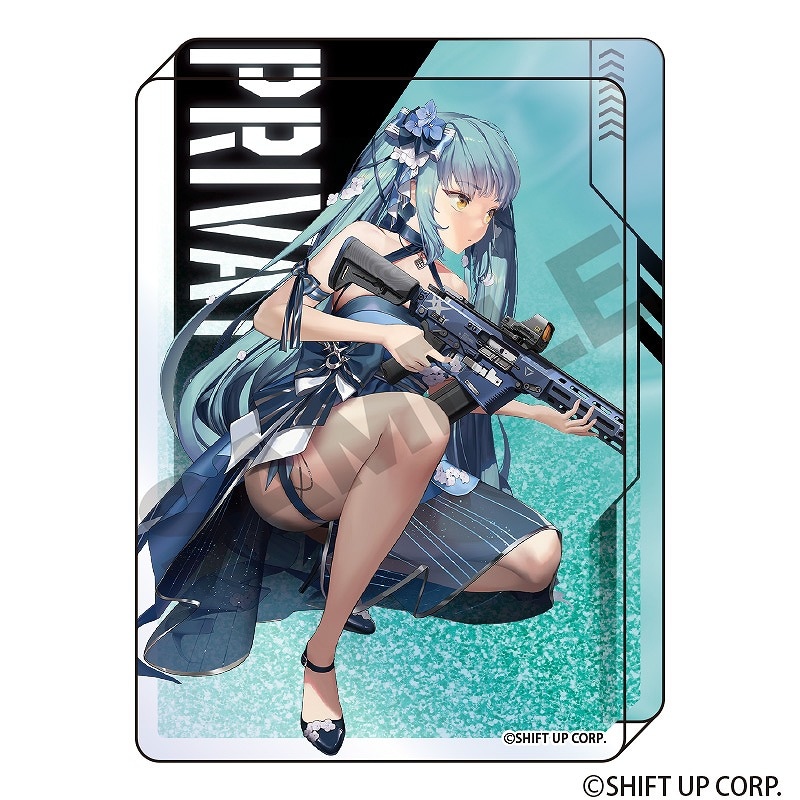 勝利の女神:NIKKE グリッターオイルインアクリルブロック＿プリバティ