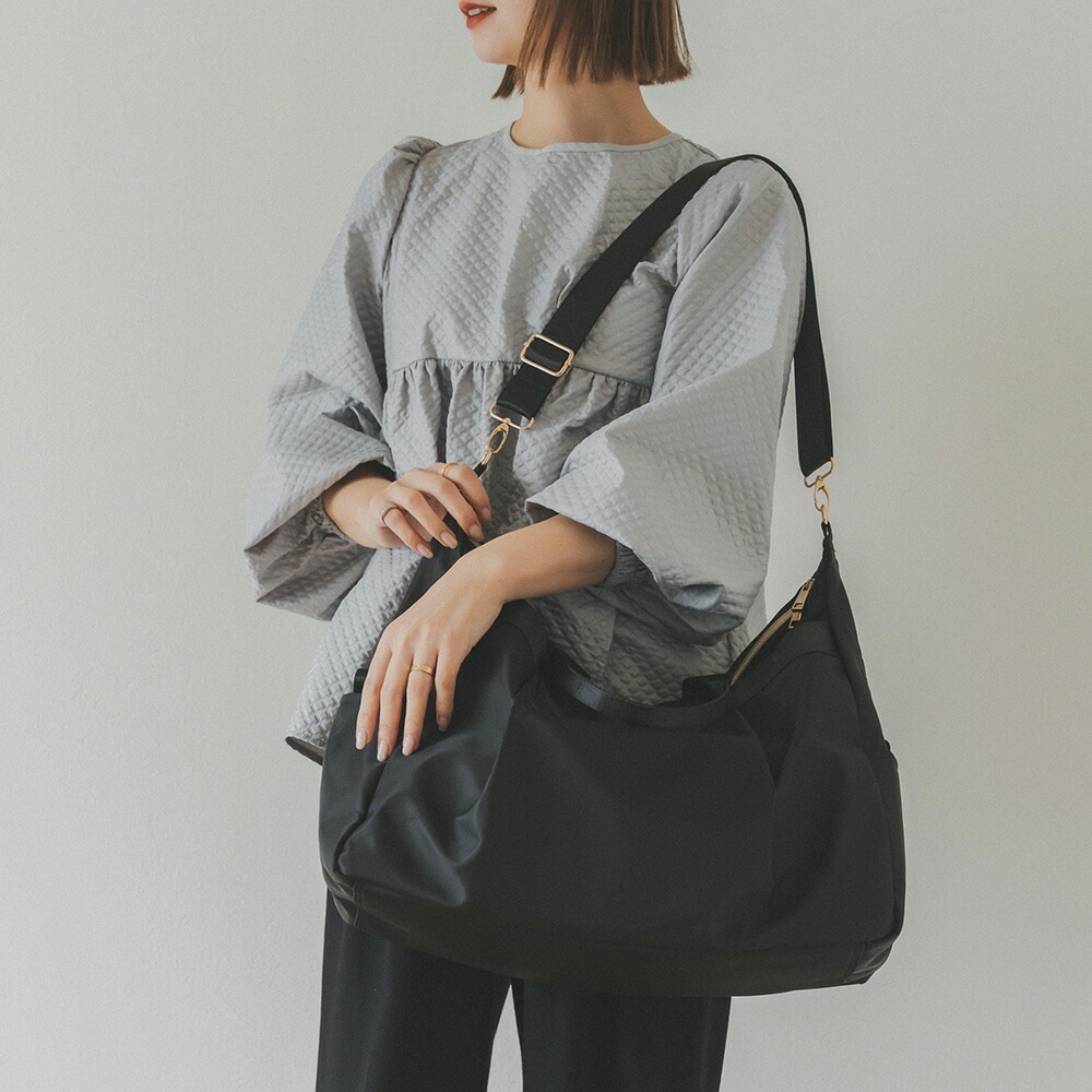 PORTER ブラック トートバッグ ナイロン A4 軽量 通勤通学 黒 肩がけ