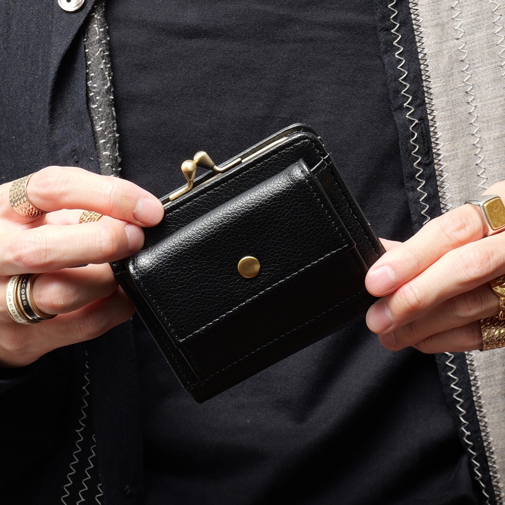 Cross charm official store | Rename PUがま口ウォレット | 財布三