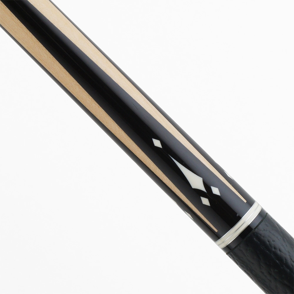 中古】カスタムキュー LAMBROS ランブロス メープル 4剣 革巻き 2