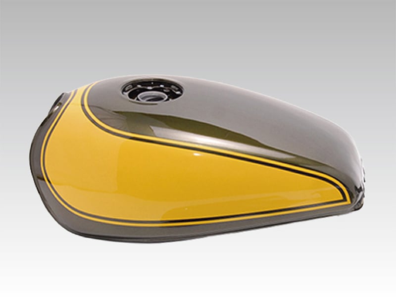 ゼファー400 Z2タイプ 塗装済みスチールタンクセット(エアプレーン