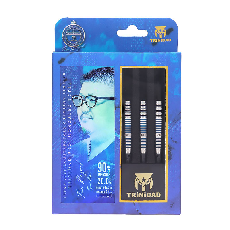 TRINIDAD GONZALEZ TYPE 5 西哲平　未使用 ダーツ > ソフトダーツ > ブランド【タ行】 > トリニダード > PRO