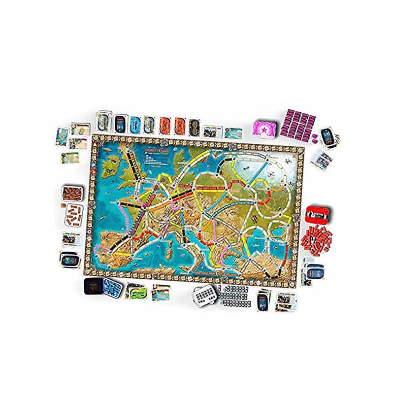 【新品未開封】ボードゲーム　チケット・トゥ・ライド　ヨーロッパ　15周年記念版 Amazon.co.jp: ホビージャパン チケット・トゥ・ライド:ヨーロッパ 15