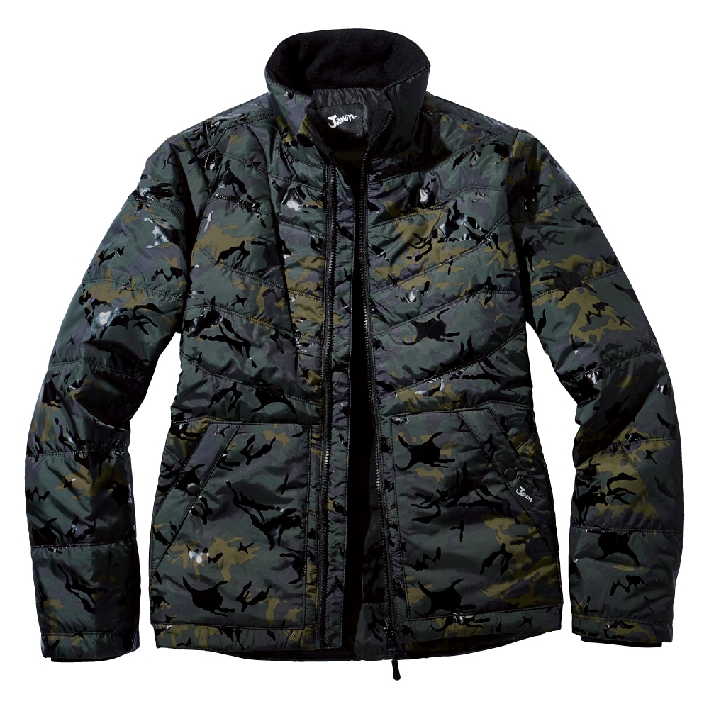防寒ジャンパー ジャウィン 58700 ジャケット ブルゾン 秋冬 迷彩柄