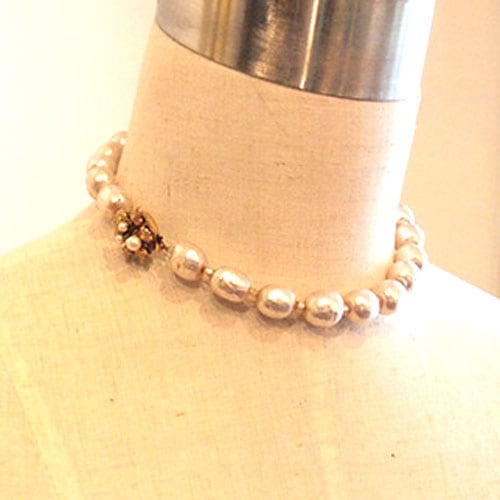 MIRIAM HASKELL ミリアム・ハスケル フェイクパール ネックレス