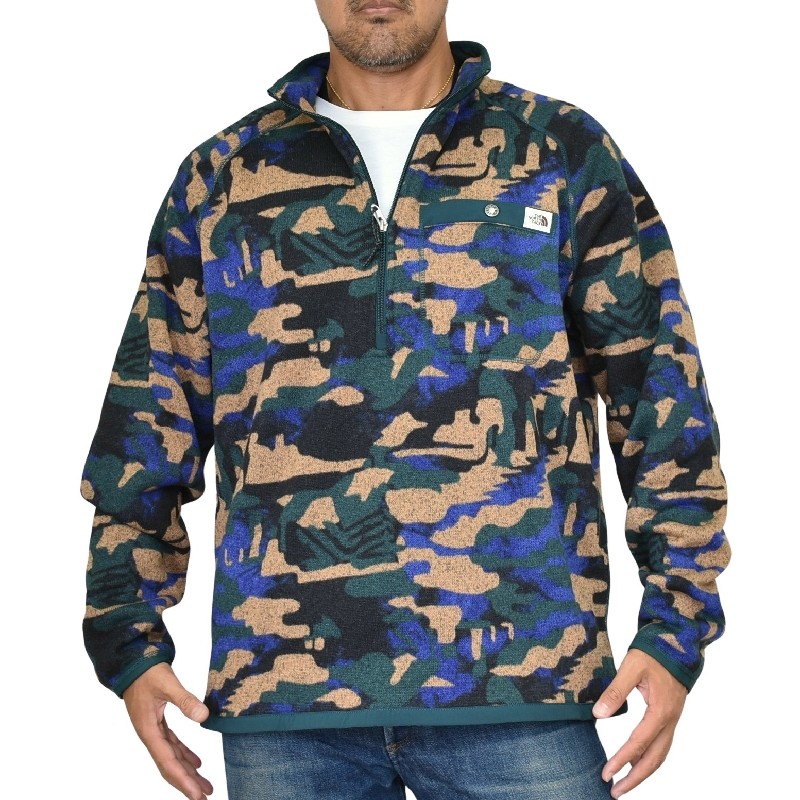 SALE】大きいサイズ メンズ ノースフェイス フリースジャケット ハーフ