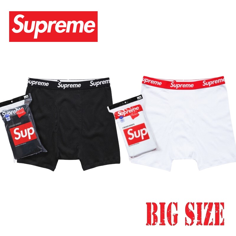 大きいサイズ メンズ Supreme シュプリーム Hanes Boxer Briefs (4