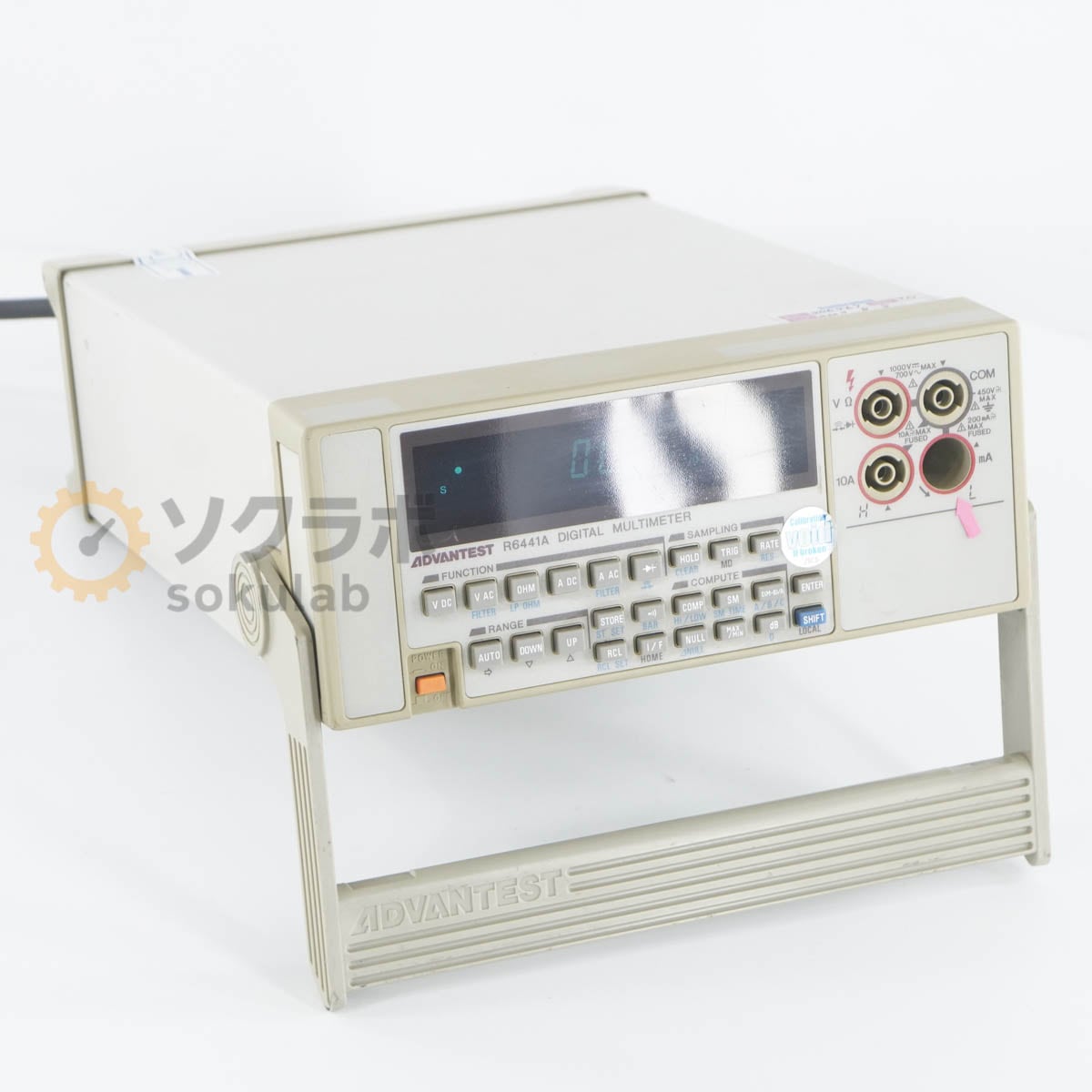 □ADVANTEST R6552 MULTIMETER マルチメータ アドバンテスト□ 1PC