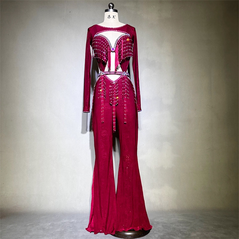 ベリーダンス衣装赤色トルコレ ベリーダンス衣装赤色トルコレ ベリー