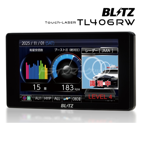 BLITZ BLITZ ブリッツ Touch-LASER レーザー＆レーダー探知機 OBD