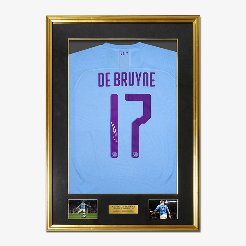 ダグアウト】ケビン デブライネ 直筆サイン入りユニフォーム 鑑定書