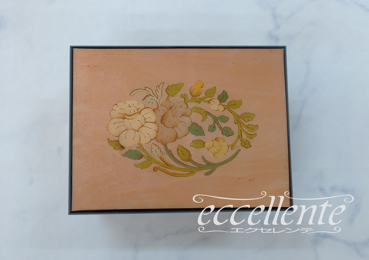 イタリア製オルゴール付ジュエリーボックス｜ Jewelry Box with music