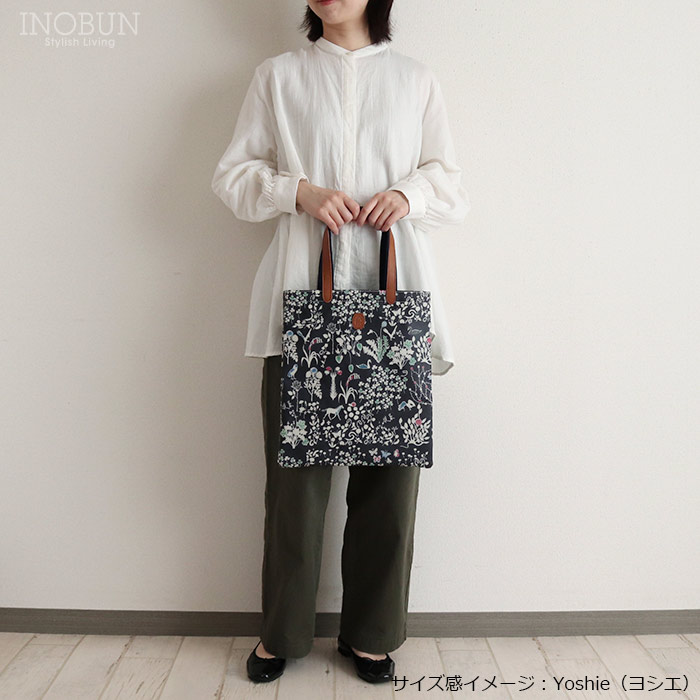 Coupole リバティ ブックバッグトート Royal Oak House/YE ブルー