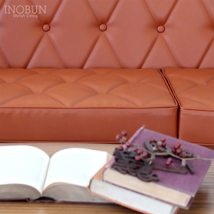 カリモク60 ロビーチェア3シーター リーベルブラウン ダーク