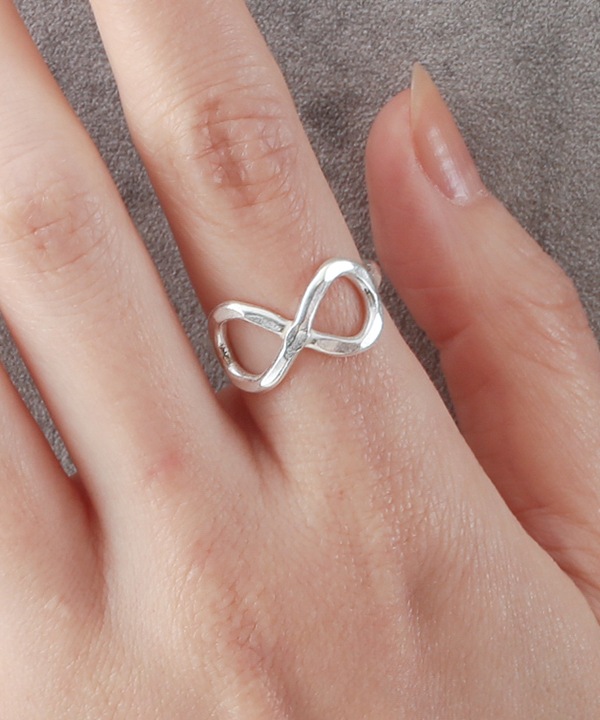 8号/14号】カレンシルバー リング（インフィニティモチーフ） ｜KANKAN