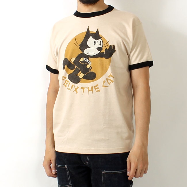 TOYS McCOY(トイズマッコイ) フィリックス・ザ・キャットプリントT