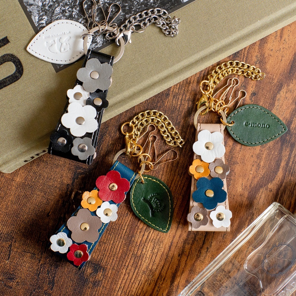 カスタムオーダー】花キーホルダー EP-0039｜e-mono（イーモノ）