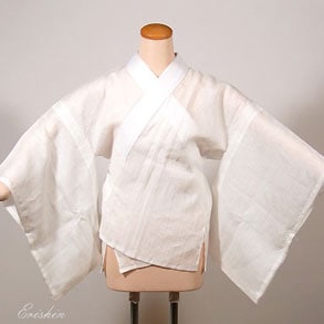 本麻下着 本麻半襦袢 [麻絽半衿付き] （女性用）大原商店『着物・呉服