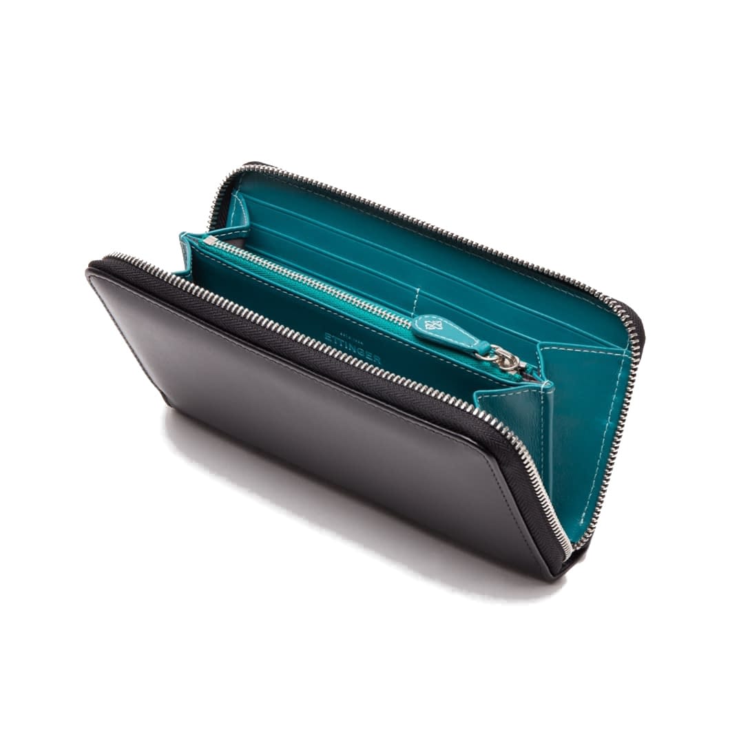 ST】 ROUND ZIP PURSE | WALLETS & PURSES | ETTINGER LONDON