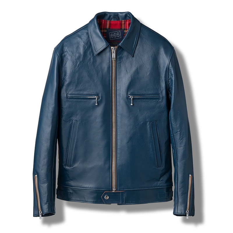 LJM-17TF タイトフィット シングル ライダースジャケット｜『666』パン