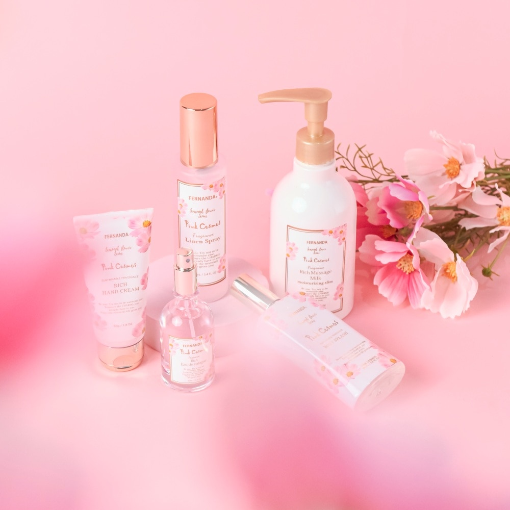 フレグランスリッチマッサージミルク（ピンクコスモス）/Fragrance