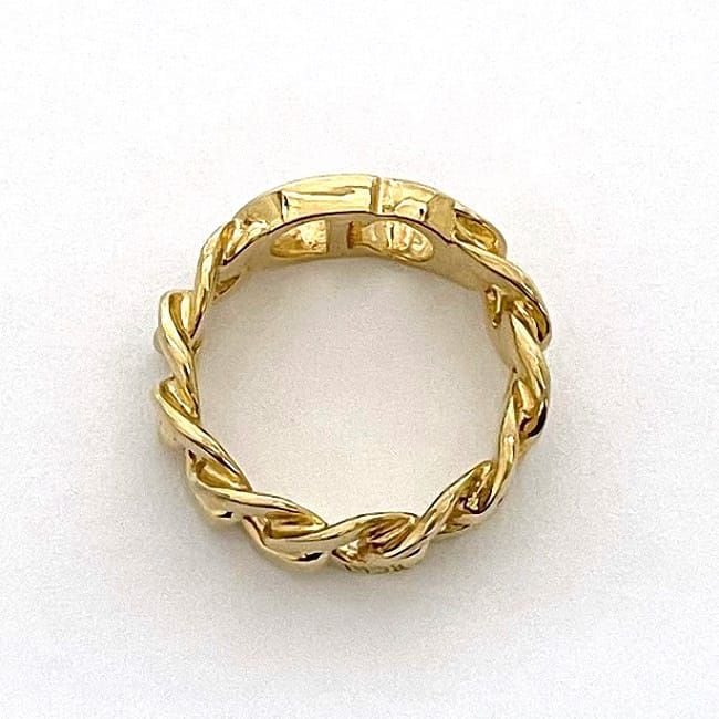 クリスチャン ディオール リング ゴールド ec-20379 美品 チェーン 10