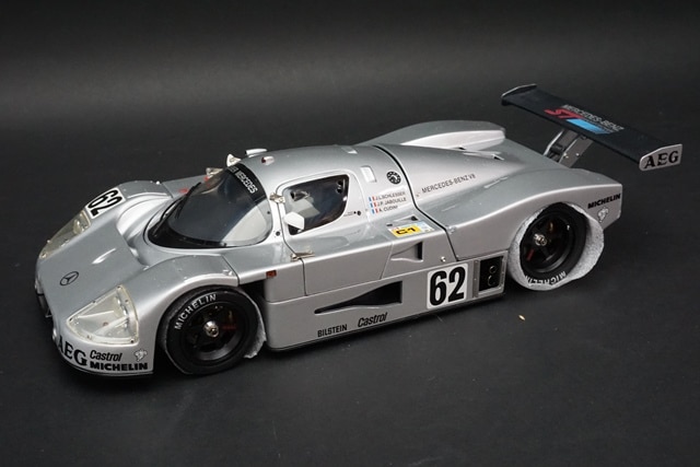 1/18 エグゾト RLG18191 ザウバーメルセデス C9 1989#62 シルバー