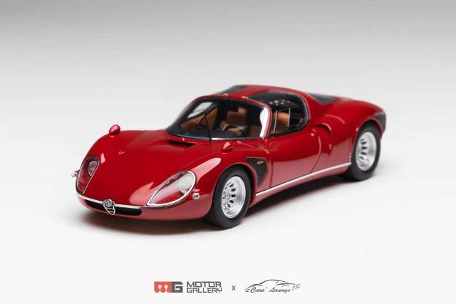 新品 Cars' Lounge &Motor Gallery 1/43 アルファ ロメオ ティーポ