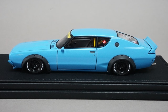 1/43 イグニッションモデル IG1059 LB-WORKS ケンメリ 2ドア ブルー