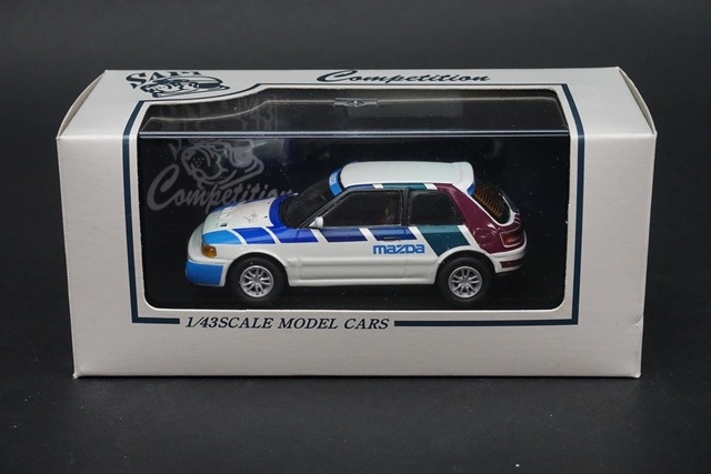 1/43 sapi SCC002 マツダ ファミリア GT-Ae BG8Z competition 1992