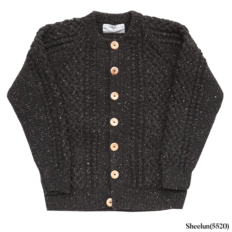 INVERALLAN/インバーアラン 4A CREW NECK CARDIGAN SoftDonegalの通販