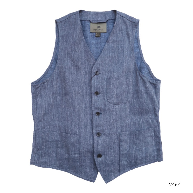 Nigel Cabourn/ナイジェルケーボン HOSPITAL VEST CHAMBRAYの通販