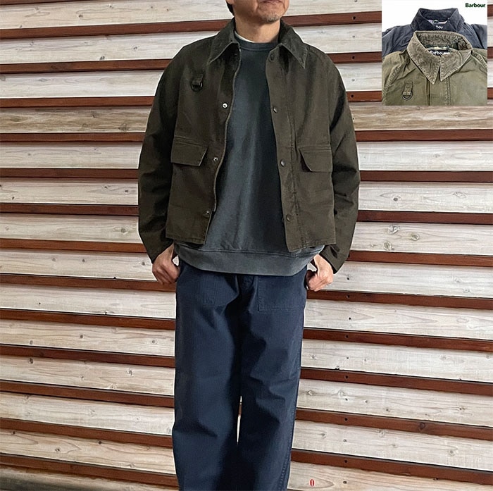BARBOUR Barbour バブアー SPEY スペイショート丈 ダックコットン