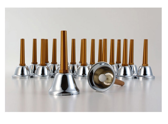 23音】全音/ミュージックベル・シルバー MB-S（23音セット