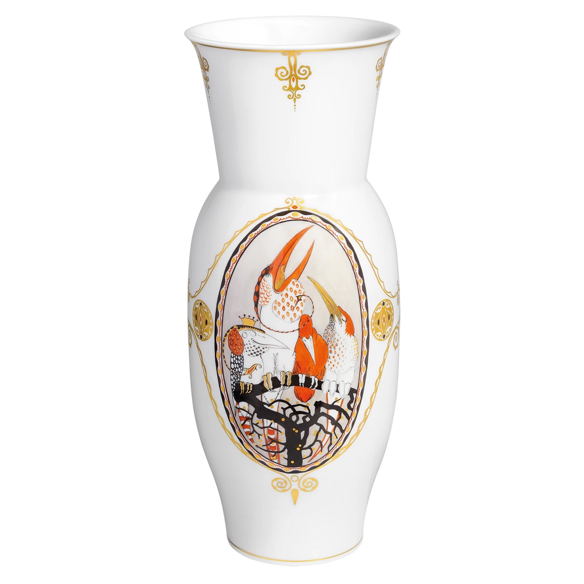 マイセン 花瓶「ふしぎな鳥」 50330/955684 | 世界限定品等 | ドイツの