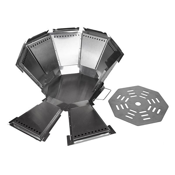 バッドボンファイヤー 焚き火台 二次燃焼 組み立て式 焚火台 収納